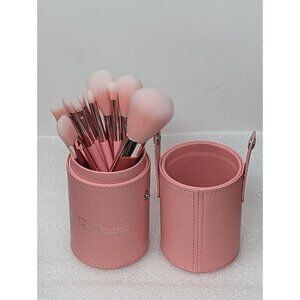 Pur The Complexion Authority Signature Travel Essential 12 Piece Brush Set Pink